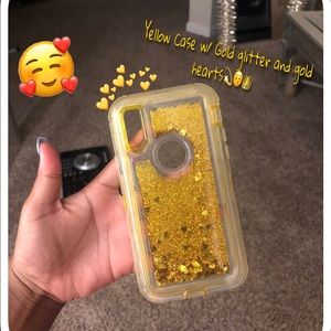 Yellow IPhone X/10 Case🤍